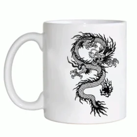 Прикольные кружки: китайские драконы классические 1